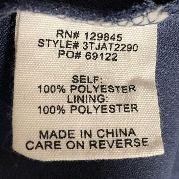 Bailey Blue Ruffle Mini Dress Smoky Blue Women’s Medium - Picture 6 of 6